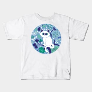 Gay Pride Cat Kids T-Shirt